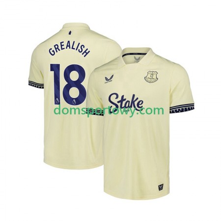 Koszulka Everton Jack Grealish 18 Wyjazdowe Koszulki Piłkarskie 2025-2026 Krótki Rękaw